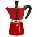 Bialetti Caffettiera Express 6 Tazze Rossa