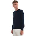 pullover girocollo blu