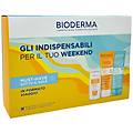 kit gli indispensabili per il tuo weekend kit solare spf50+ stick latte solare e doposole protezione