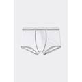 boxer in cotone superior con logo uomo bianco taglia 5