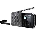 radio digitale portatile dab fm grigio