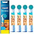 procter &amp gamble srl oral-b spazzole ricarica re leone 4 pezzi spazzolino elettrico bambini