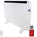 radiatore elettrico 1500w 10 elementi comando parete o piede alexa google home