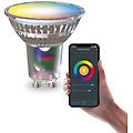lampadina led smart con riflettore gu10 4 9 w rgb cct 5 cm