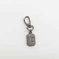 charm lettera d men's letter pendant charm canna di fucile taglia unica