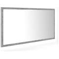- specchio da bagno a led grigio 90x8 5x37 cm in acrilico