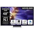 oled ai tv 48'' qe48s90faexzt 4k processore nq4 ai gen3 4k ai upscaling pro schermo antiriflesso