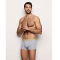 boxer in cotone elasticizzato new fashion color / grigio melange / 6 grigio melange