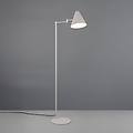 lampada da terra cosima grigio chiaro altezza 126 cm metallo