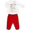 set maglietta e pantaloni & ovs il mio primo natale 3-6 mesi