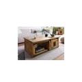 couchtisch mango 120x70x45 natur lackiert railway #1007