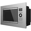 - forno microonde 01382 con grill capacità 20 litri potenza 800 watt colore acciaio