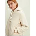 giacca da donna in pile sherpa con cappuccio e zip artic wolf donna small