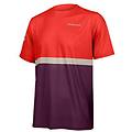 maglietta tecnica singletrack core ii viola melanzana / rosso
