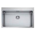 lavello 1 vasca (38x44cm) radius inox spazzolato lnr38fsfr
