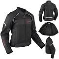 Americanpro American Pro Giubbotto Moto In Tessuto A Pro Sport Peak Lady Black T