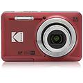 fotocamera digitale compatta pixpro fz55 rossa rosso
