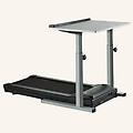 tapis roulant con scrivania tr5000-dt5 48 (122 cm) grigio