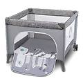 box pieghevole con ruote lene grey stone