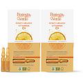 bottega verde offerta 2 pezzi estratti di bellezza vitamina c+ ampolle energizzanti viso mandarino +