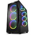 rev300 case tower argb atx eatx micro atx mini-itx vetro temperatof ventole 3x140mm 4x120mm 2xusb 2.