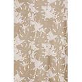t-shirt scollo a v in jersey modal stampa tropical all over beige and white allover flower donna