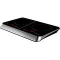 ar1f602 fornello elettrico ad induzione elettrica 2 piastre vetroceramica potenza 3500 watt colore