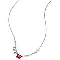 collana argento 925 con pendente donna luce j11155