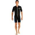 muta da sub lido shorty da uomo 2 mm. a maniche corte 2xl