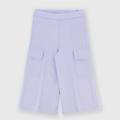 pantalone in felpa da bambina viola taglia 12m