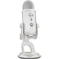 blue microphones yeti aurora collection bianco microfono da tavolo