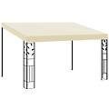 - gazebo a parete 4x3x2 5 m crema