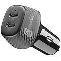 caricabatterie multipower da auto 65w cbrusb2pd65wk nero
