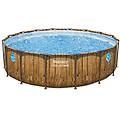 piscine tonde c-tel. rattan 488x122 -56725