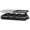 multi raclette 3 in 1 griglia cottura in piastra antiaderente 8 persone spatole e padellini inclusi