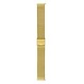 - bracciale in acciaio regolabile oro giallo ansa 18