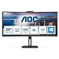 monitor 34 ( led 2k 1440p 100hz ) wqhd curved nero cu34v5cw bk