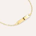 bracciale con targhetta religious gold oro giallo collezione religious gold oro giallo