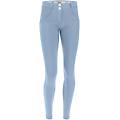 pantaloni push up wr. up superskinny tessuto traspirante blue fog donna extra large