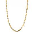 collana uomo oro giallo bianco gl101854