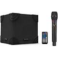 SCUOLA KIT speaker portatile qubo con microfono 100w microfono ice incluso