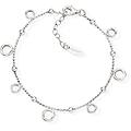 bracciale con charms pendenti donna argento 925 gioiello romance brtomb3
