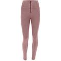 pantaloni push up wr. up 7/8 superskinny vita alta bleached nostalgia rose donna extra small