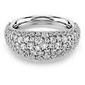 SWAROVSKI anello a fascia sublima gioiello donna 5737596