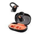- auricolare bluetooth push play active tws-nero/arancione