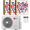 condizionatore artcool gallery photo trial split 9000+9000+12000 btu inverter a+++ wifi unità