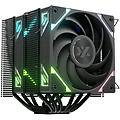 raffreddamento ad aria socket xyz amd e intel dual tower 120mm thermax 6 duo argb doppia ventola