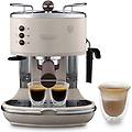 icona vintage ecov 311. bg macchina espresso beige 1. 4 l