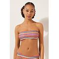 fascia costume colorful stripes donna multicolore 3