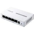 expertwifi ebp15 switch poe smart managed a 5 porte gbe 4 poe 60 watt supporto qos igmp montaggio a